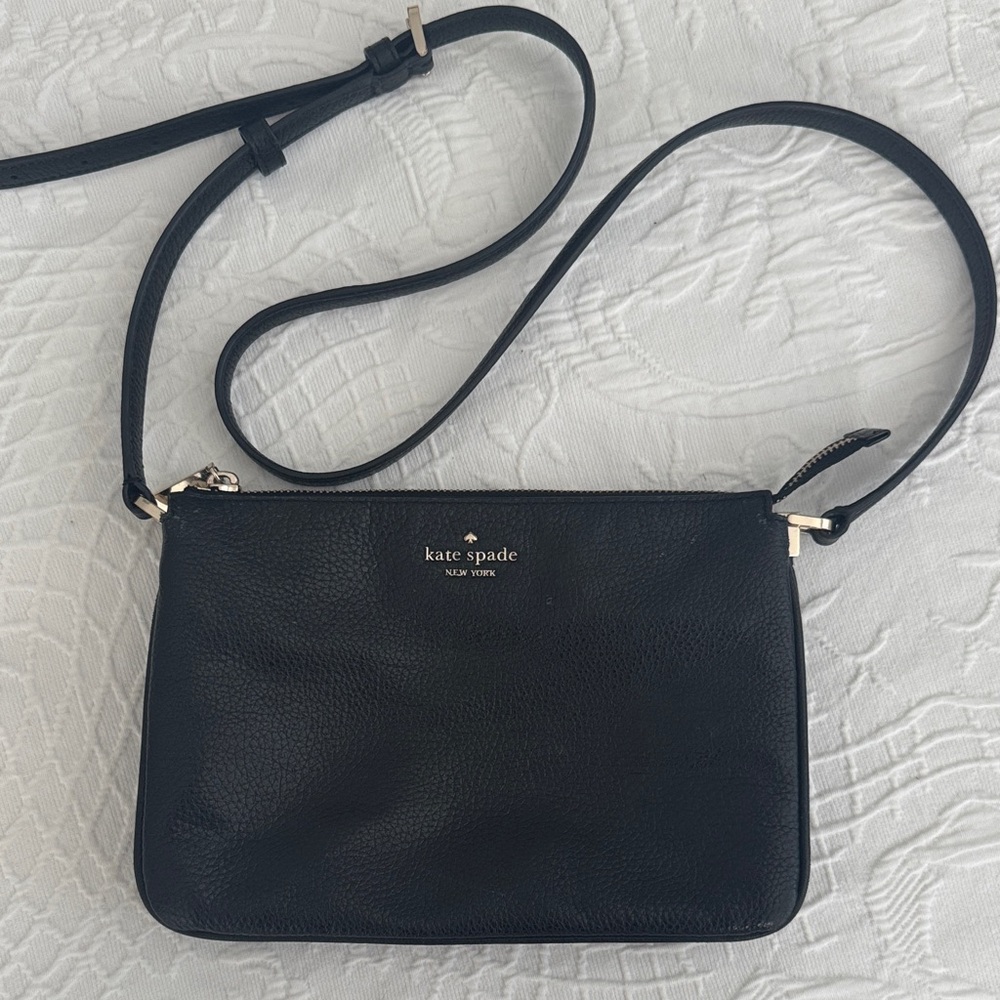 Kate Spade Midnight Black Crossbody Bag